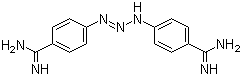 三氮脒分子结构 (CAS 536-71-0)