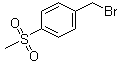 4-(Methanesulfonyl)benzyl bromide molecular structure (CAS 53606-06-7)