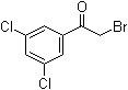 2-Bromo-3',5'-dichloroacetophenone molecular structure (CAS 53631-13-3)