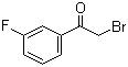 2-溴-3'-氟苯乙酮分子结构 (CAS 53631-18-8)