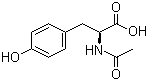 structure of CAS# 537-55-3, N-Acetyl-L-tyrosine