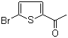 structure of CAS# 5370-25-2, 2-Acetyl-5-bromothiophene;5-Bromo-2-thienyl methyl ketone; 1-(5-Bromo-2-thienyl)ethan-1-one