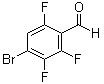 4-Bromo-2,3,6-trifluorobenzaldehyde molecular structure (CAS 537033-56-0)