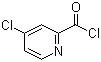 结构式 CAS# 53750-66-6, 4-氯吡啶-2-甲酰氯