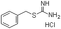 structure of CAS# 538-28-3, 2-Benzyl-2-thiopseudourea hydrochloride;2-Benzylisothiouronium chloride; S-Benzylisothiourea hydrochloride