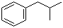 structure of CAS# 538-93-2, Isobutylbenzene;2-Methyl-1-phenylpropane