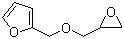 structure of CAS# 5380-87-0, Furfuryl glycidyl ether;2,3-Epoxypropyl 2-furylmethyl ether; 2-[(Oxiranylmethoxy)methyl]furan; 2-[(2,3-Epoxypropoxy)methyl]furan