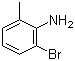 结构式 CAS# 53848-17-2, 2-溴-6-甲基苯胺