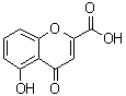 5-Hydroxy-4-oxo-4H-1-benzopyran-2-carboxylic acid molecular structure (CAS 53878-47-0)