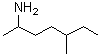 5-Methyl-2-heptanamine molecular structure (CAS 53907-81-6)