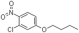 4-Butoxy-2-chloro-1-nitrobenzene molecular structure (CAS 5391-56-0)