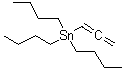 结构式 CAS# 53915-69-8, 丙二烯基三丁基锡烷