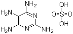 2,4,5,6-Tetraaminopyrimidine sulfate molecular structure (CAS 5392-28-9)
