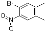 structure of CAS# 53938-24-2, 1-Bromo-4,5-dimethyl-2-nitrobenzene;2-Bromo-4,5-dimethylnitrobenzene; 4-Bromo-5-nitro-o-xylene