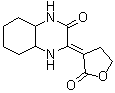 3-(Dihydro-2-oxo-3(2H)-furanylidene)octahydro-2(1H)-quinoxalinone molecular structure (CAS 53959-48-1)