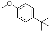 4-叔丁基苯甲醚分子结构 (CAS 5396-38-3)