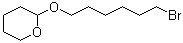 structure of CAS# 53963-10-3, 2-(6-Bromohexyloxy)tetrahydropyran;6-Bromo-1-(tetrahydropyranyloxy)hexane; 6-Bromo-1-hexyl 2-tetrahydropyranyl ether; 6-Bromohexyl 2-tetrahydropyranyl ether