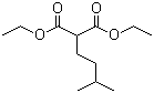 异戊基丙二酸二乙酯分子结构 (CAS 5398-08-3)