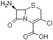 structure of CAS# 53994-69-7, 7-Amino-3-chloro cephalosporanic acid