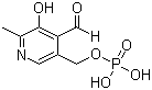 结构式 CAS# 54-47-7, 磷酸吡哆醛; 吡多醛-5-磷酸酯; 3-羟基-2-甲基-5-[(磷酰氧基)甲基]-4-吡啶甲醛