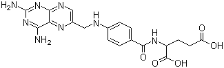 Aminopterin molecular structure (CAS 54-62-6)