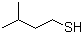 structure of CAS# 541-31-1, 3-Methyl-1-butanethiol;Isopentyl mercaptan; Isoamyl mercaptan