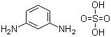 结构式 CAS# 541-70-8, 1,3-苯二胺硫酸盐; 间苯二胺硫酸盐