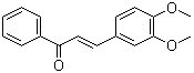 结构式 CAS# 5416-71-7, 3,4-二甲氧基查耳酮