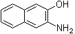 2-氨基-3-羟基萘分子结构 (CAS 5417-63-0)