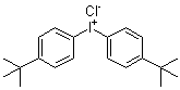 Bis(4-tert-butylphenyl)iodonium chloride molecular structure (CAS 5421-53-4)