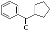 环戊基苯基甲酮分子结构 (CAS 5422-88-8)