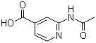 structure of CAS# 54221-95-3, 2-(Acetylamino)isonicotinic acid;2-Acetylaminoisonicotinic acid