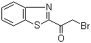 1-(1,3-Benzothiazol-2-yl)-2-bromo-1-ethanone molecular structure (CAS 54223-20-0)