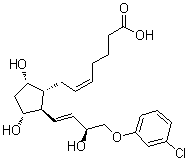15S-Cloprostenol molecular structure (CAS 54276-22-1)
