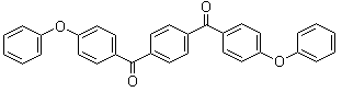 结构式 CAS# 54299-17-1, 1,4-双(4-苯氧基苯甲酰基)苯