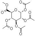 Methyl 1,2,3,4-tetra-O-acetyl-alpha-D-glucopyranuronate molecular structure (CAS 5432-32-6)