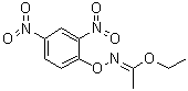结构式 CAS# 54322-32-6, N-(2,4-二硝基苯氧基)亚氨代乙酸乙酯