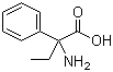 structure of CAS# 5438-07-3, 2-Amino-2-phenylbutyric acid;2-Ethyl-2-phenylglycine