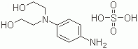 structure of CAS# 54381-16-7, N,N-Bis(2-hydroxyethyl)-p-phenylenediamine sulphate;2-Amino-4-N-(2-hydroxyethyl)-amino]anisole sulfate