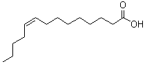 Myristolenic acidTetradecenoic acid molecular structure (CAS 544-64-9)