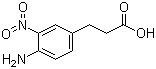 4-Amino-3-nitrophenylpropionic acid molecular structure (CAS 54405-44-6)