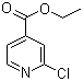 2-氯异烟酸乙酯分子结构 (CAS 54453-93-9)