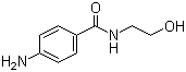 4-Amino-N-(2-hydroxyethyl)benzamide molecular structure (CAS 54472-45-6)