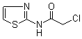 2-(2-氯乙酰胺基)噻唑分子结构 (CAS 5448-49-7)