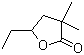 2,2-Dimethyl-4-hexanolide molecular structure (CAS 54491-23-5)