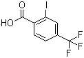 2-Iodo-4-trifluoromethylbenzoic acid molecular structure (CAS 54507-44-7)