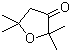 2,2,5,5-Tetramethyltetrahydrofuran-3-one molecular structure (CAS 5455-94-7)