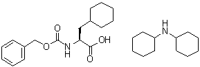 (alphaS)-alpha-[[(Phenylmethoxy)carbonyl]amino]cyclohexanepropanoic acid compd. with N-cyclohexylcyclohexanamine molecular structure (CAS 54594-40-0)