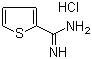 Thiophene-2-carboxamidine hydrochloride molecular structure (CAS 54610-70-7)