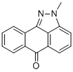 structure of CAS# 54642-23-8, NK Inhibitor II, Negative Control;14-methyl-14,15-diazatetracyclo[7.6.1.02,7.013,16]hexadeca-1(15),2,4,6,9(16),10,12-heptaen-8-one